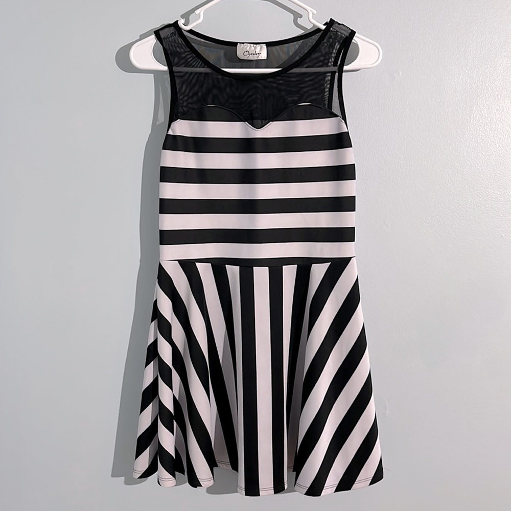 Chesley Striped Mini Dress